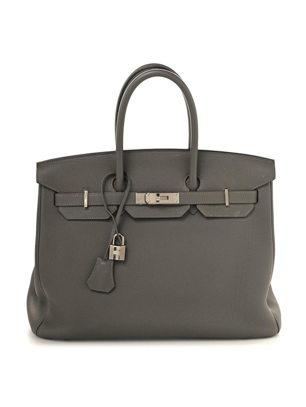 Hermes Togo Birkin 35 Gris Meyer #292504H14B